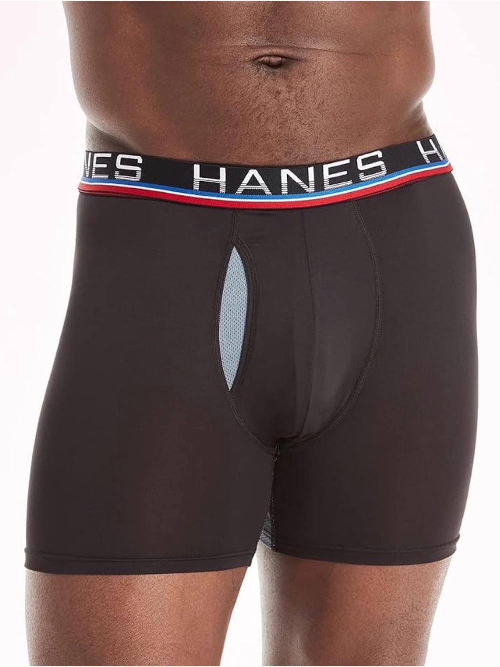 NEW Hanes 1 Pack X-Temp Boxer Briefs Men's Large Breathable Tagless Stretch
